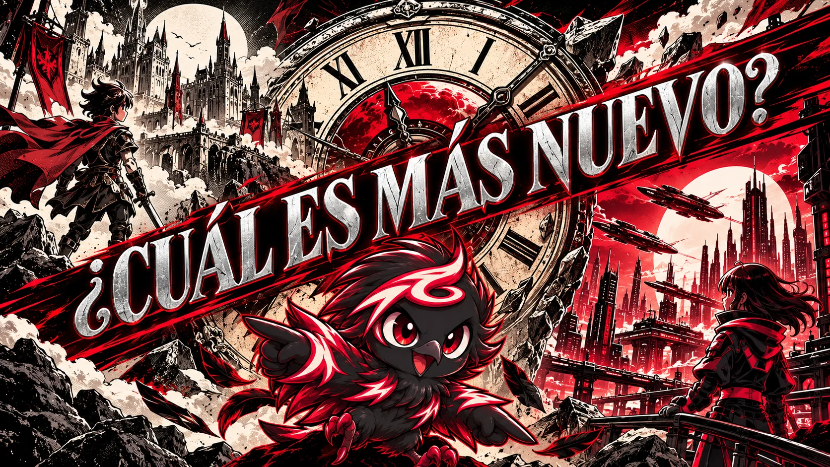 Más o menos: ¿cuál anime es más nuevo?